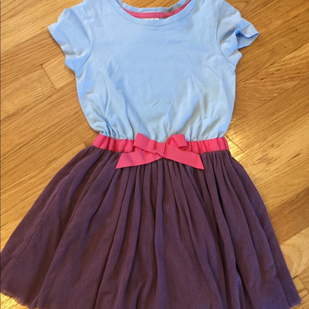 Hanna Andersson size 110 /(5-6) Blue Purple dress